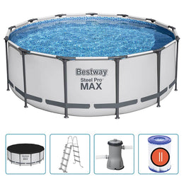 Bestway Steel Pro MAX Rund Pool-Set 396x122 cm