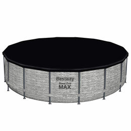 Bestway Power Steel Swimming Pool Rund 488x122 cm