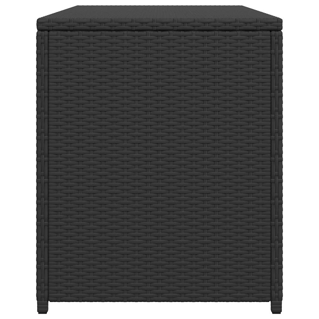 Garten-Auflagenbox Schwarz 120x50x60 cm Poly Rattan