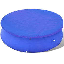 vidaXL Poolabdeckung PE Rund 460 cm 90 g/m²