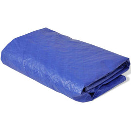 vidaXL Poolabdeckung PE Rund 460 cm 90 g/m²