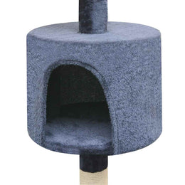 vidaXL Katzen-Kratzbaum 125 cm Dunkelblau