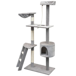 vidaXL Katzen-Kratzbaum 150 cm Grau