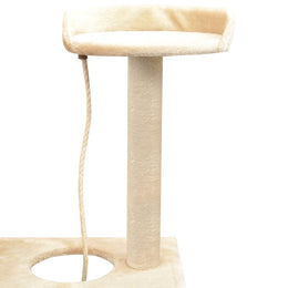 vidaXL Katzen-Kratzbaum Sisal 150 cm Beige