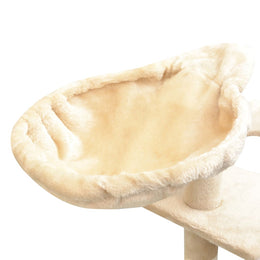 vidaXL Katzen-Kratzbaum Sisal 150 cm Beige