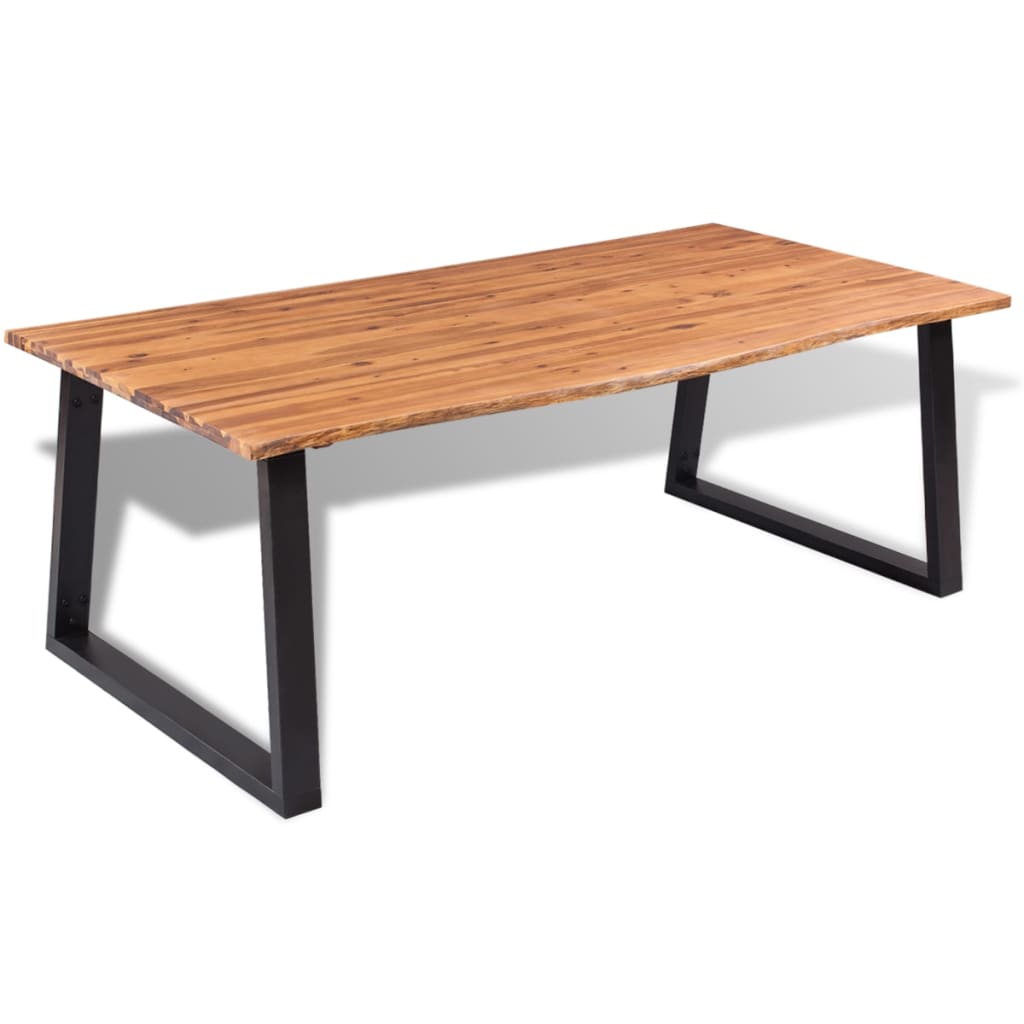 Esstisch Massivholz Akazie 200x90 cm