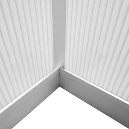 vidaXL Gewächshaus Verstärkt Aluminium 10,53 m²