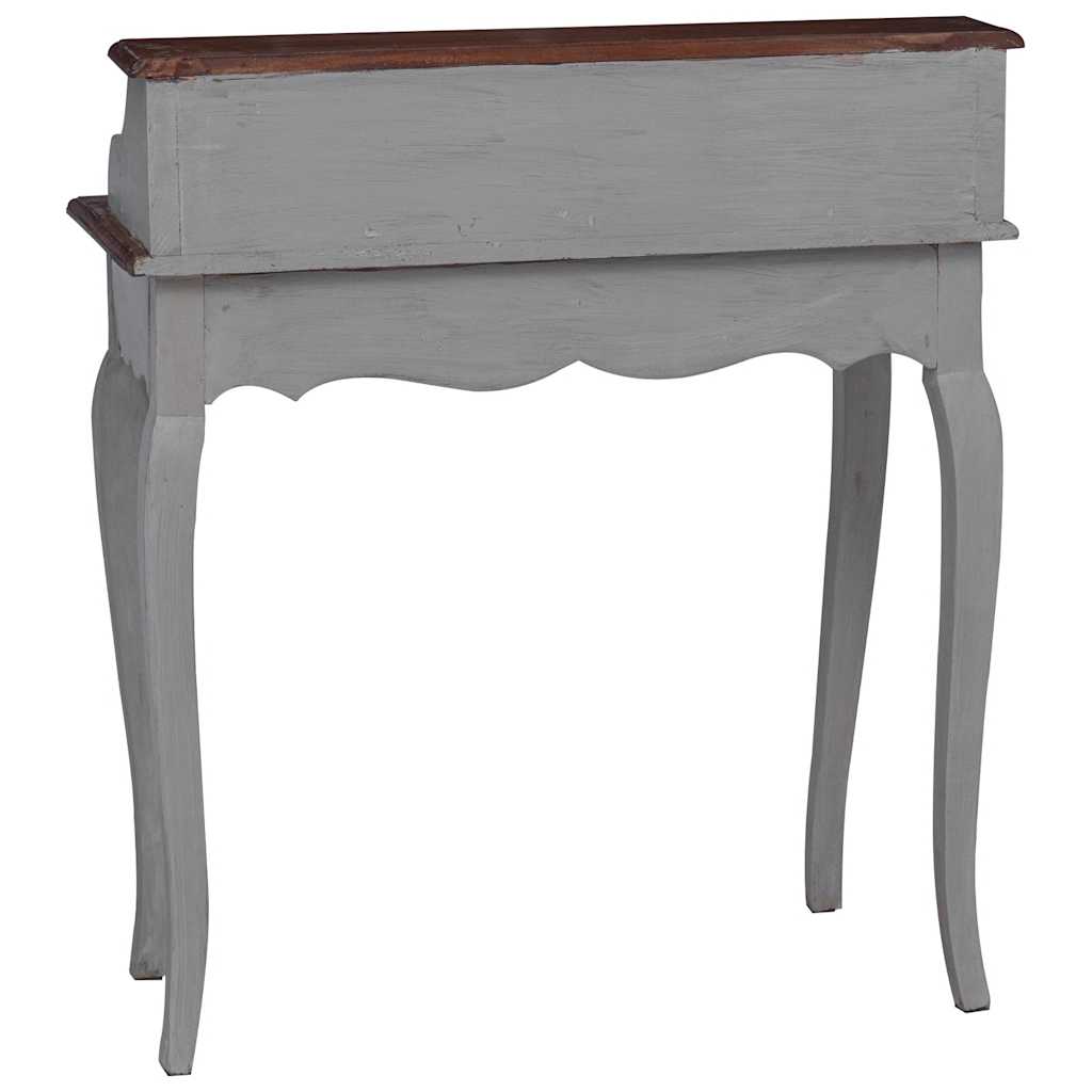 Schreibtisch Massives Mahagoniholz 80x40x92 cm