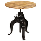 Bartisch Massivholz Mango 75x(76-110) cm
