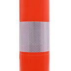 Verkehrspoller 2 Stk. Kunststoff 75 cm