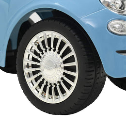 vidaXL Aufsitzauto Fiat 500 Blau