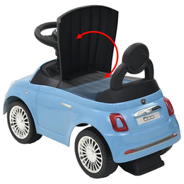 vidaXL Aufsitzauto Fiat 500 Blau