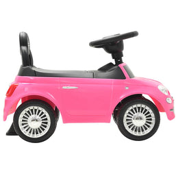 vidaXL Kinder-Aufsitzauto Fiat 500 Rosa
