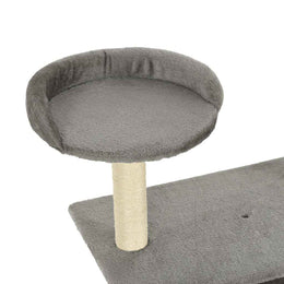 vidaXL Katzen-Kratzbaum Sisal 95 cm Grau