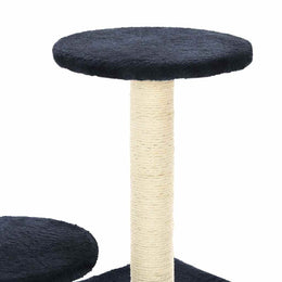 vidaXL Katzen-Kratzbaum Sisal 60 cm Dunkelblau