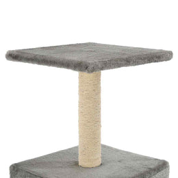 vidaXL Katzen-Kratzbaum Sisal 55 cm Grau