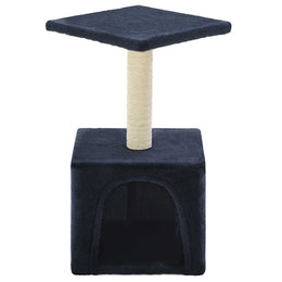 vidaXL Katzen-Kratzbaum Sisal 55 cm Dunkelblau