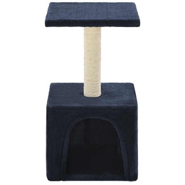 vidaXL Katzen-Kratzbaum Sisal 55 cm Dunkelblau