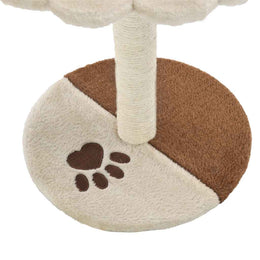 vidaXL Katzen-Kratzbaum Sisal 40 cm Beige und Braun