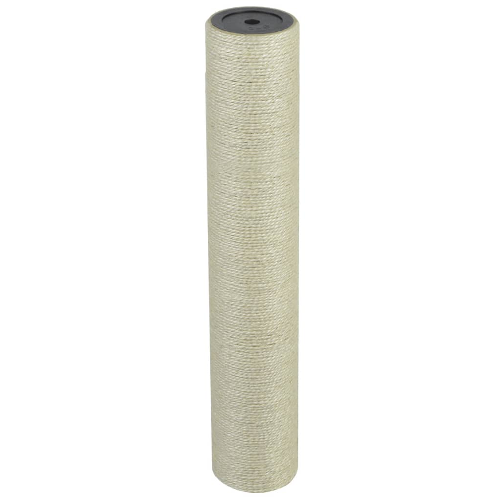 vidaXL Katzen-Kratzbaum 8x45 cm 10 mm Beige