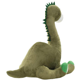 vidaXL Dino Kuscheltier Brontosaurus Plüsch Grün