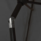 Sonnenschirm mit Metall-Mast 300 cm Anthrazit