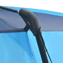 vidaXL Pool-Zelt 590x520x250 cm Blau