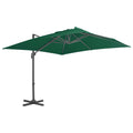 Ampelschirm mit Aluminium-Mast 300x300 cm