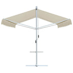 Freistehende Markise 3x3 m Creme