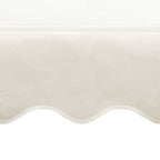 Freistehende Markise 3x3 m Creme