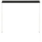Einziehbare Markise 150×150 cm Anthrazit