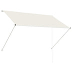 Einziehbare Markise 200×150 cm Creme