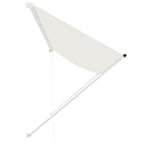Einziehbare Markise 350×150 cm Creme