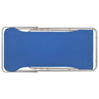 Klappbare Strandstühle 2 Stk. Stahl und Oxford-Gewebe Blau