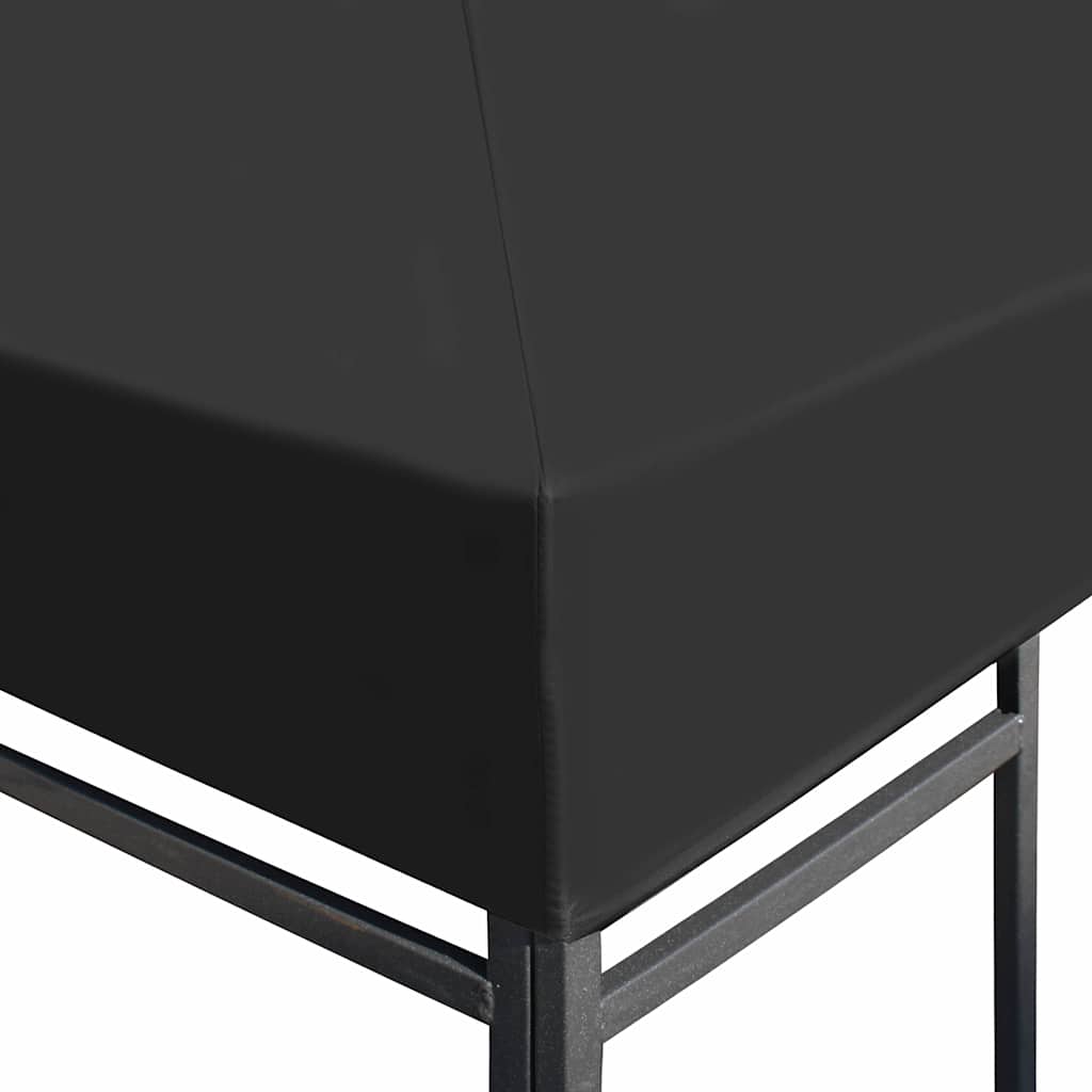 Pavillondach 310 g/m² 3x3 m Grau