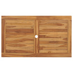 Gartentisch Klappbar 120x70x75 cm Massivholz Teak