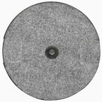 Sonnenschirmständer Granit 20 kg Rund Schwarz