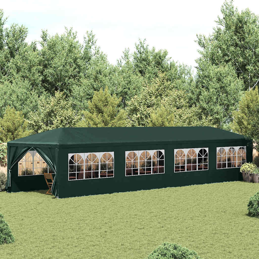 Partyzelt 3x12 m Grün