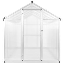 vidaXL Gewächshaus Aluminium 302x190x195 cm 11,19 m³