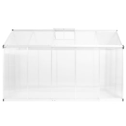vidaXL Gewächshaus Aluminium 302x190x195 cm 11,19 m³