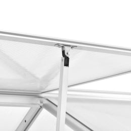 vidaXL Gewächshaus Aluminium 302x190x195 cm 11,19 m³
