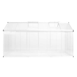 vidaXL Gewächshaus Aluminium 362x190x195 cm 13,41 m³