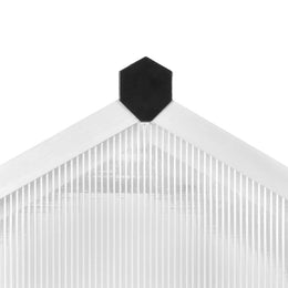 vidaXL Gewächshaus Aluminium 421x190x195 cm 15,6 m³