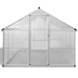 vidaXL Gewächshaus Aluminium 481x250x195 cm 23,44 m³