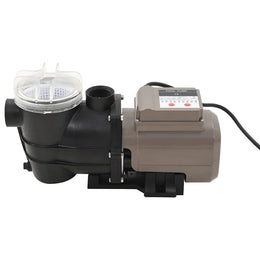 vidaXL Poolpumpe mit Timer Schwarz 0,25 PS 8000 L/h