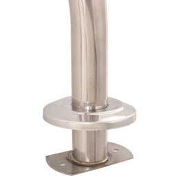 vidaXL Pool-Leiter 3 Stufen 120 cm Edelstahl 304