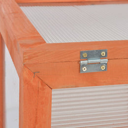 vidaXL Gewächshaus-Schrank Holz 75x47x109 cm
