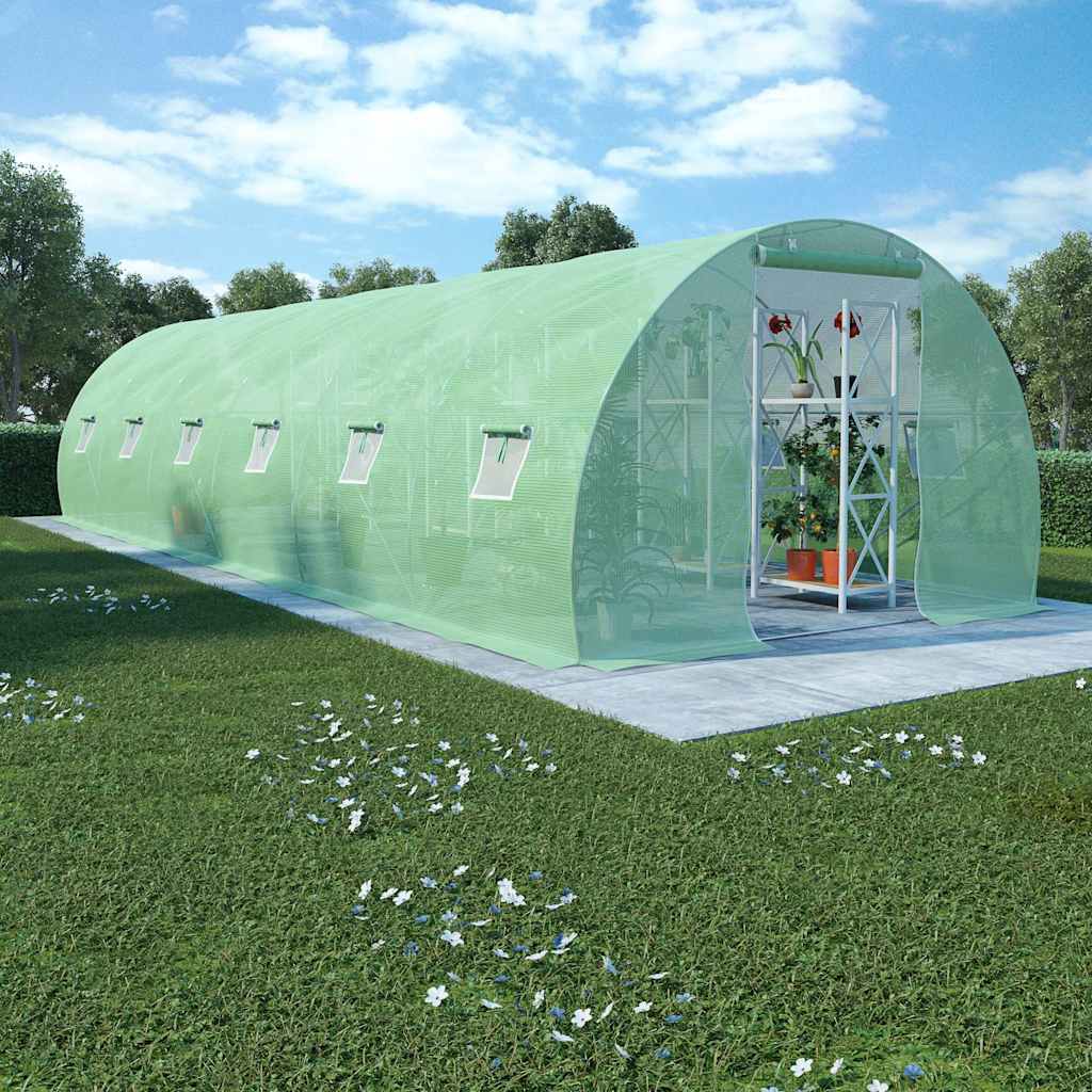 vidaXL Gewächshaus 27m² 900x300x200 cm