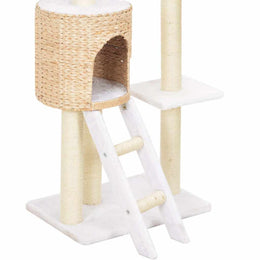 vidaXL Katzen-Kratzbaum Sisal Seegras