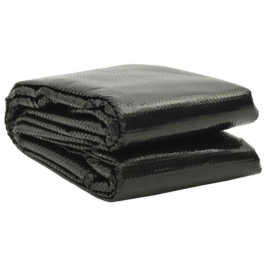 Treibende Pool Solarfolie rechtecking 6 x 4 m Pools, Schwarz